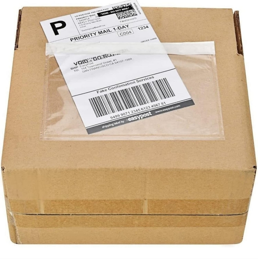 50 PK Shipping Label Sleeves NWT